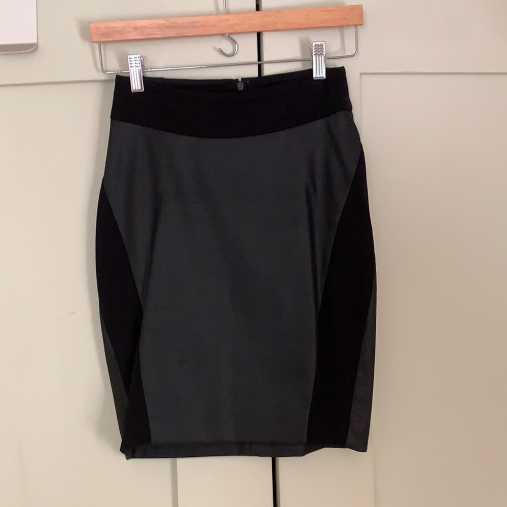 BEBE Black and Dark Gray Suit